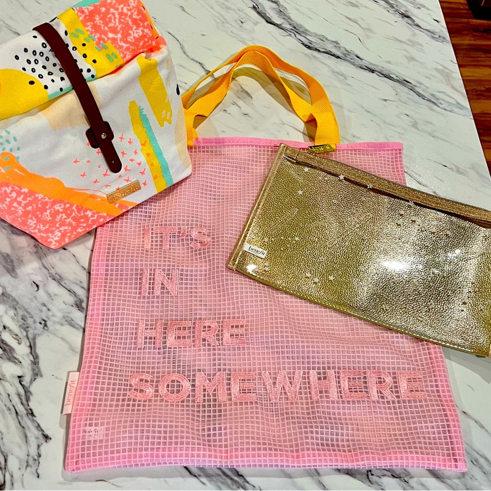 Exclusive Benefit Makeup Bags/Totes
